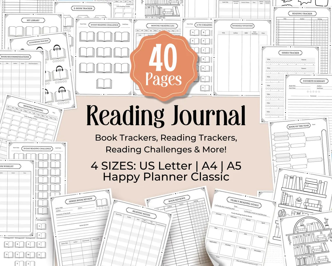 BOOK READING PLANNER