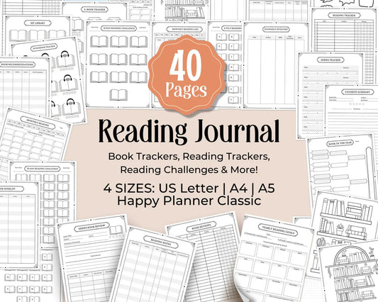 BOOK READING PLANNER