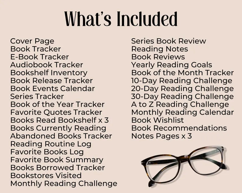 BOOK READING PLANNER