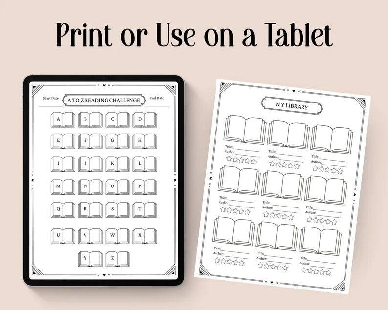 BOOK READING PLANNER