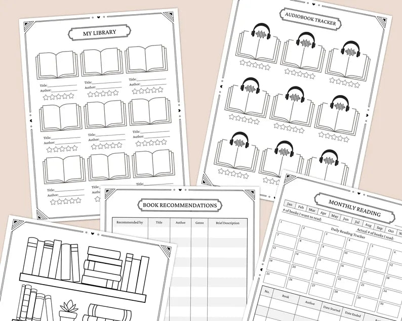 BOOK READING PLANNER