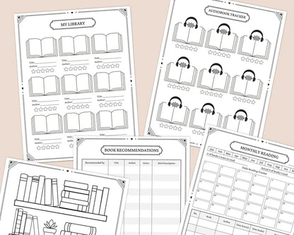 BOOK READING PLANNER