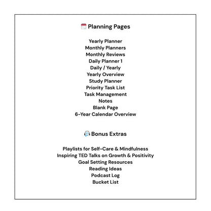 ADHD PRINTABLE Planner (made by an ADHDer)