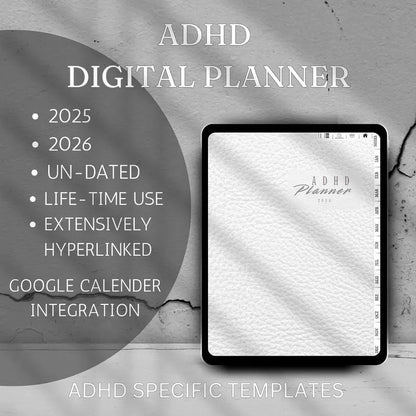 ADHD PRINTABLE Planner (made by an ADHDer)