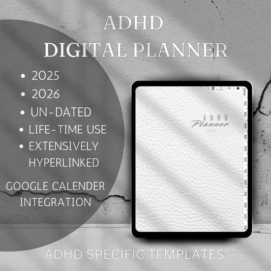 ADHD PRINTABLE Planner (made by an ADHDer)