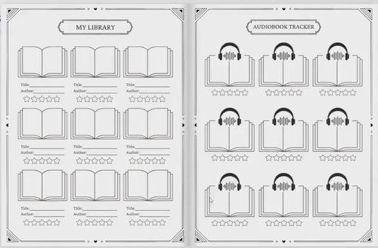 BOOK READING PLANNER